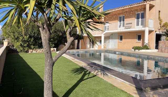 Villa Terrain Clôt, Piscine, vue mer sur Tout le Golfe D'ajaccio