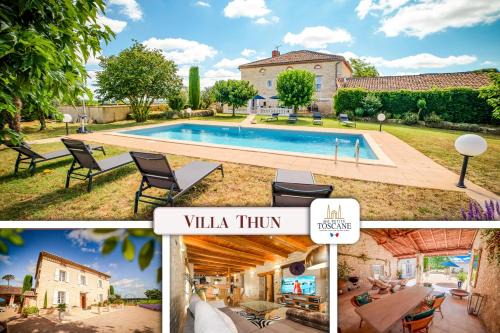 Villa Thun - Piscine - Maison de caractère au milieu des vignes