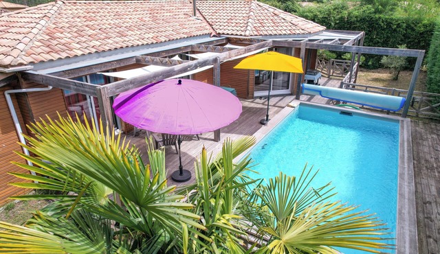 Villa Ti'plage with private pool, internet, near lake and ocean Mimizan