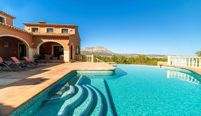 Villa Tosca Javea, With Private Pool, Terraces, Garden and Panoramic Views