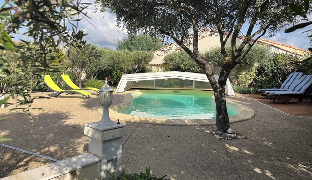 Villa Tout Confort 8 Pers Avec Climatisation et Piscine Privée