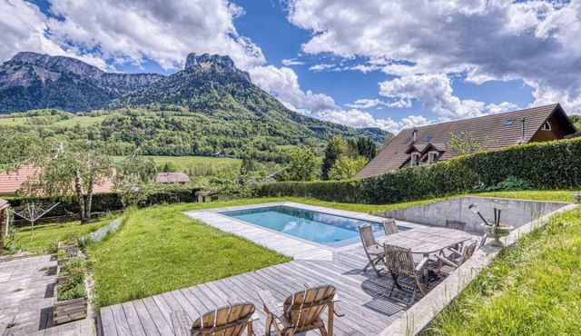 Villa Touvières - Piscine et Panorama Montagnard
