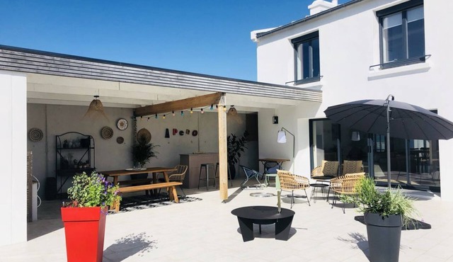 Villa Ty Laouen, 8 persons, beach 400m away