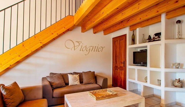 Villa Viognier - private terrace and garden