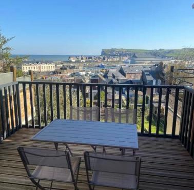Villa Valentine terrasse vue Mer & Falaises