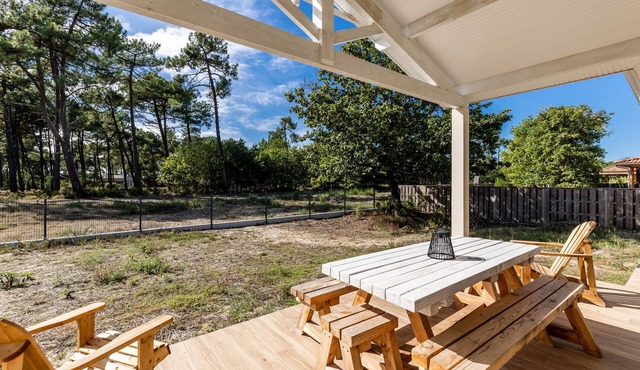 Villa 'Vensac Océan Plein Sud' with Private Terrace, Private Garden and Wi-Fi