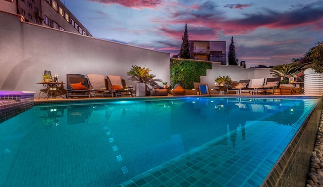 Villa Vikor with large private swimming pool and jacuzzi.