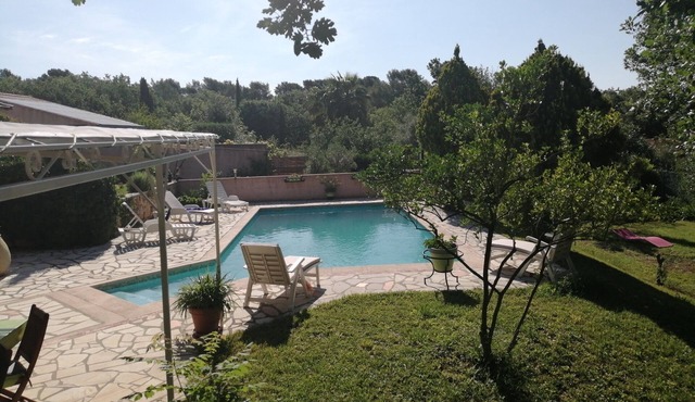 villa village in the countryside