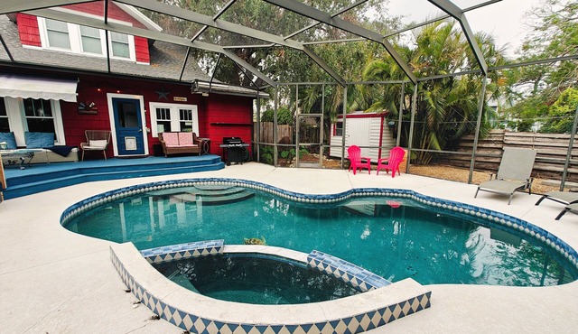 ⚓Villa Villekulla! Private pool home near Historic Palmetto!⚓