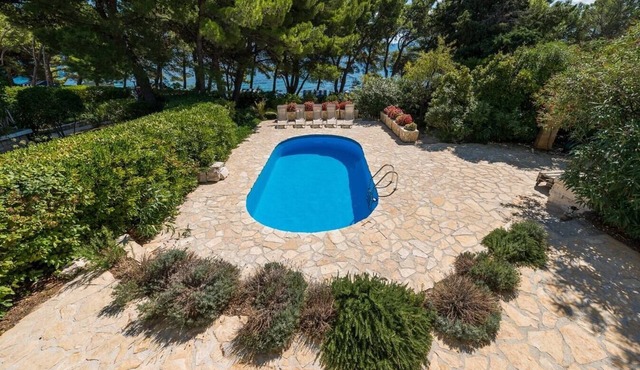 Villa Vinea - Beachfront villa with pool, Brac Island