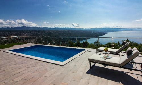 Villa vista sul Quarnero