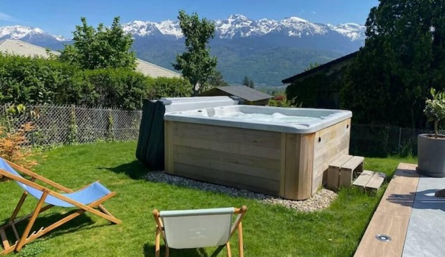 Villa, vue Exceptionnelle Avec Jaccuzi et Sauna
