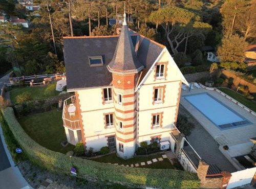 Villa vue mer avec piscine -15pers - Vieux port de Pornic