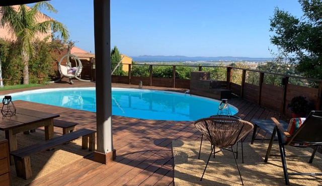 Villa vue mer piscine