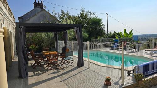 Villa, vue panoramique Loire Blois