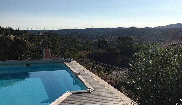 Villa w/Lg Private Pool In Beautiful Languedoc-Roussillon Countryside-WiFi