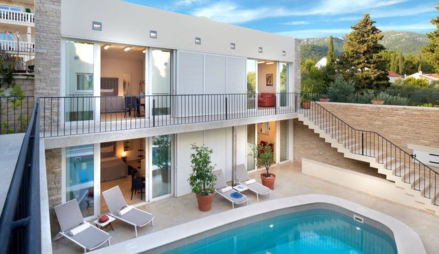 Villa White Palace of Golden Cape with Pool