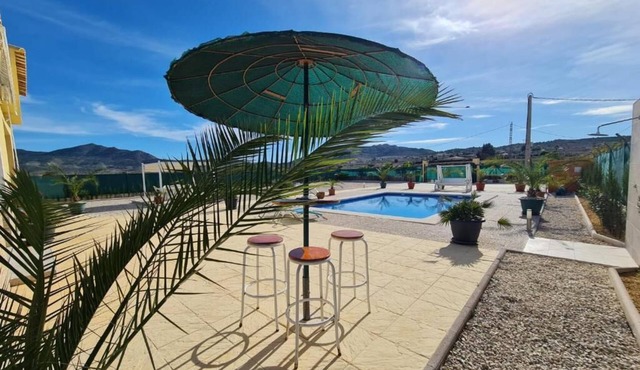 Villa with swimming pool not overlooked