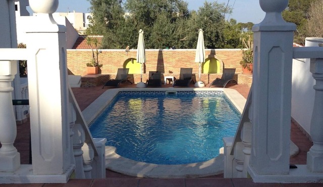 Villa with Private Pool, Terrace, A/C and Wi-Fi