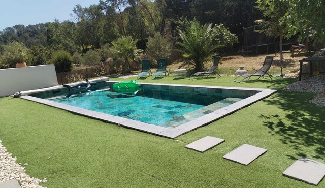 Villa with Private Pool, Wi-Fi and Air Conditioning