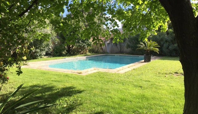 Villa with 10 x 5 swimming pool on 800m2 garden, BIOGENT MOSQUITO PROTECTION.