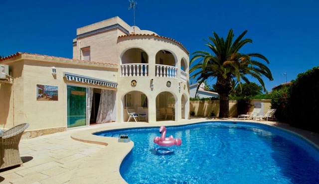 Villa with air conditioning and private pool Almadrava DV 6p