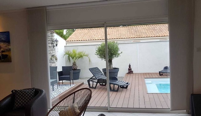 Villa with all comforts + swimming pool 6 km from the beaches of Longeville sur mer