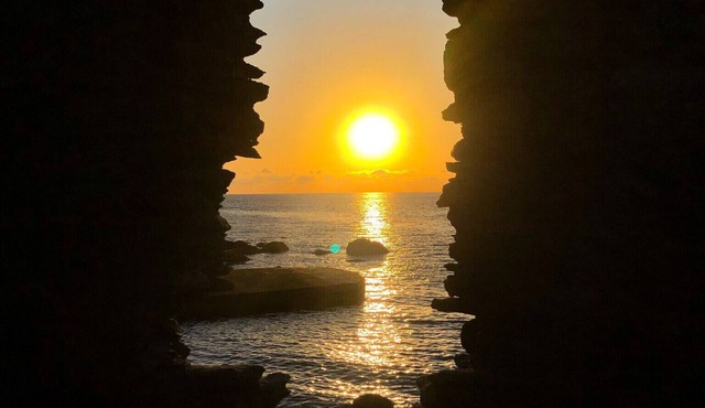 Villa with breathtaking sea and sunset views