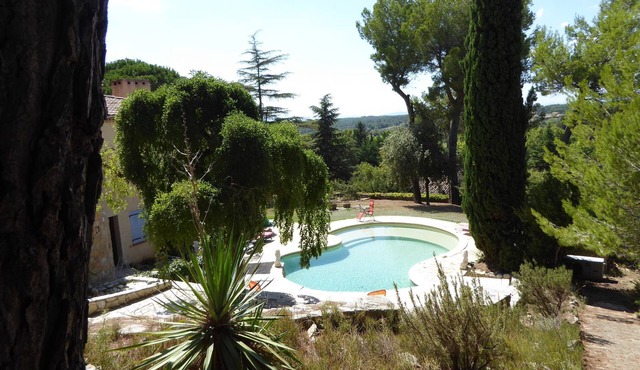 Villa with character, panoramic view of the village and surrounding mountains