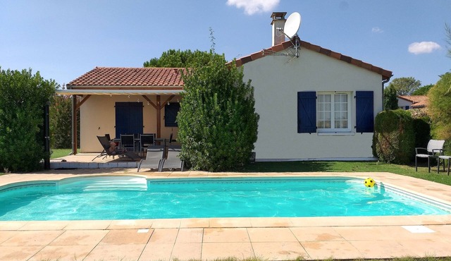 Villa with garden near beautiful golf course