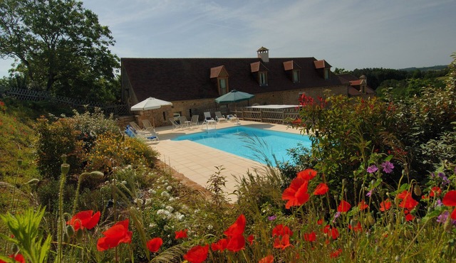 Villa with heated swimming pool in Dordogne near Lascaux cave and Sarlat