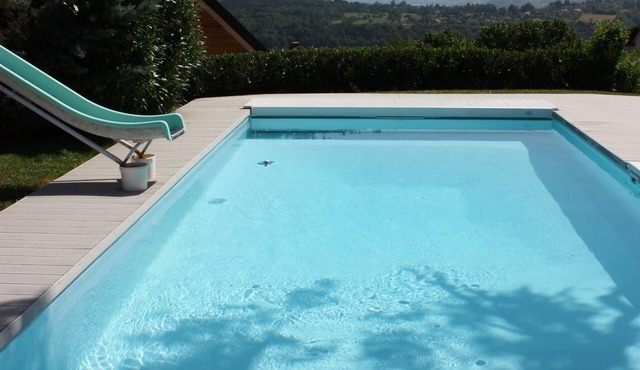 Villa with heated pool 6km from Lake Annecy - exceptional view