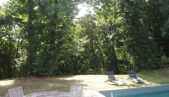 Villa with heated pool and balneotherapy facing the forest