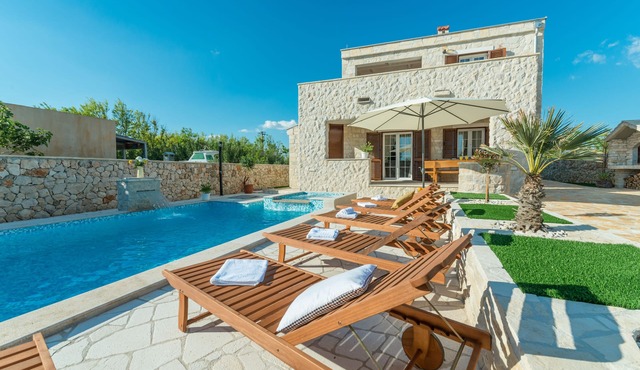 Villa with heated pool, sandy beach, whirlpool - TRAVELER Reiseburo ID 2174