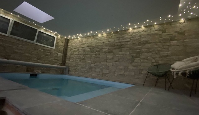 Villa with indoor pool, close to beaches