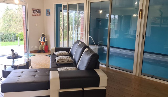 Villa with indoor pool