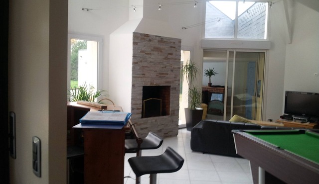 Villa with indoor pool guest rooms