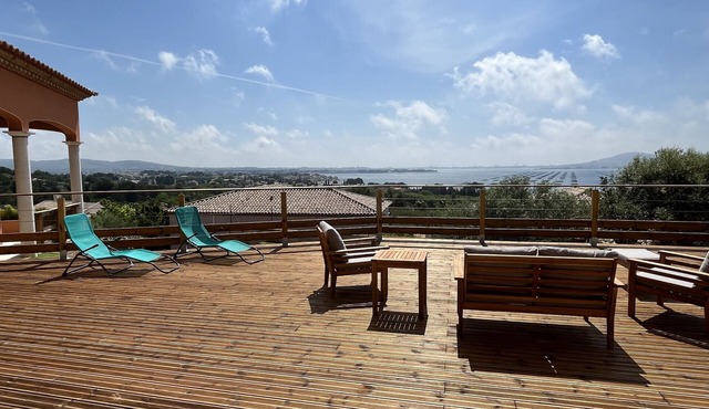 Villa with infinity spa pool and breathtaking views