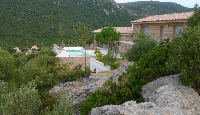 Villa with panoramic views of Sardinia and the mountain of the man of Cagnes