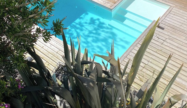 Villa with pool, 15 min walk from the beach