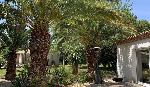 Villa with pool and tennis 15 minutes from the beach