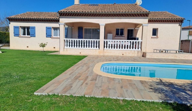 Villa with pool and garden