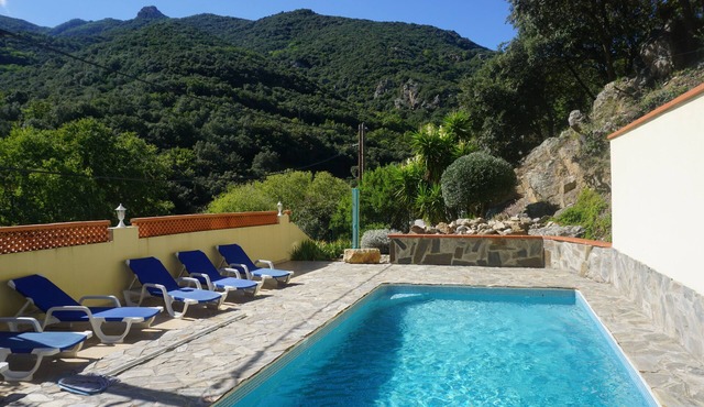 Villa with pool and stunning views in quiet area and near beaches