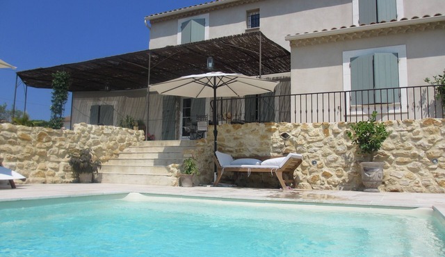 Villa with pool in Montfaucon, near Orange and Avignon 8 people