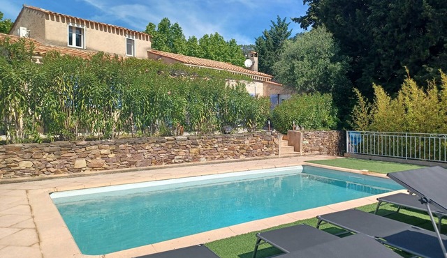 Villa with pool in Provence in Cotignac elected most beautiful village in France