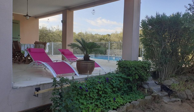 VILLA WITH POOL is located in a quiet olive grove