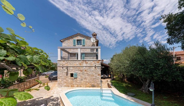 Villa with pool near Poreč, bicycles on disposal