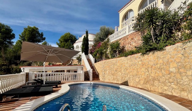 Villa with private pool and breathtaking views in the Marcolina development