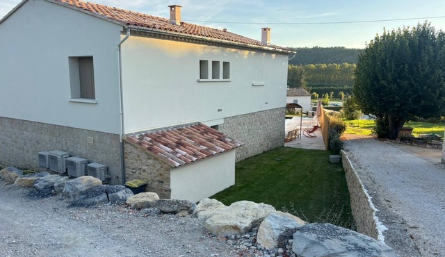 Villa with private pool, garden, breathtaking views and full airco/wifi