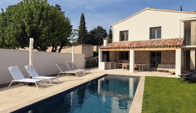 Villa with private pool, garden, breathtaking views and full airco/wifi